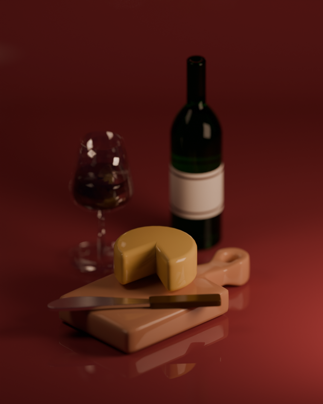 Wine and cheese